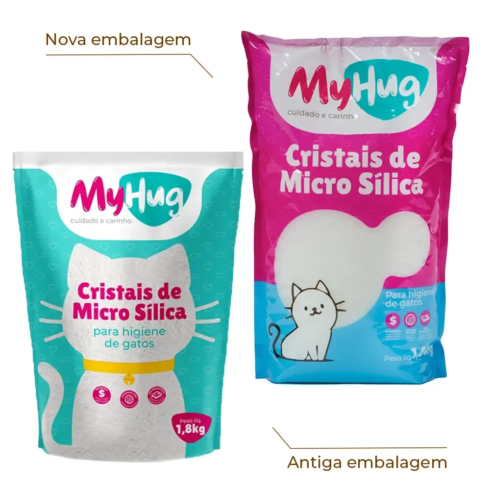 Areia Sílica MyHug Micro Cristais